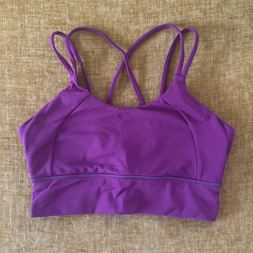Born Primitive Sports Bra Size S Plum